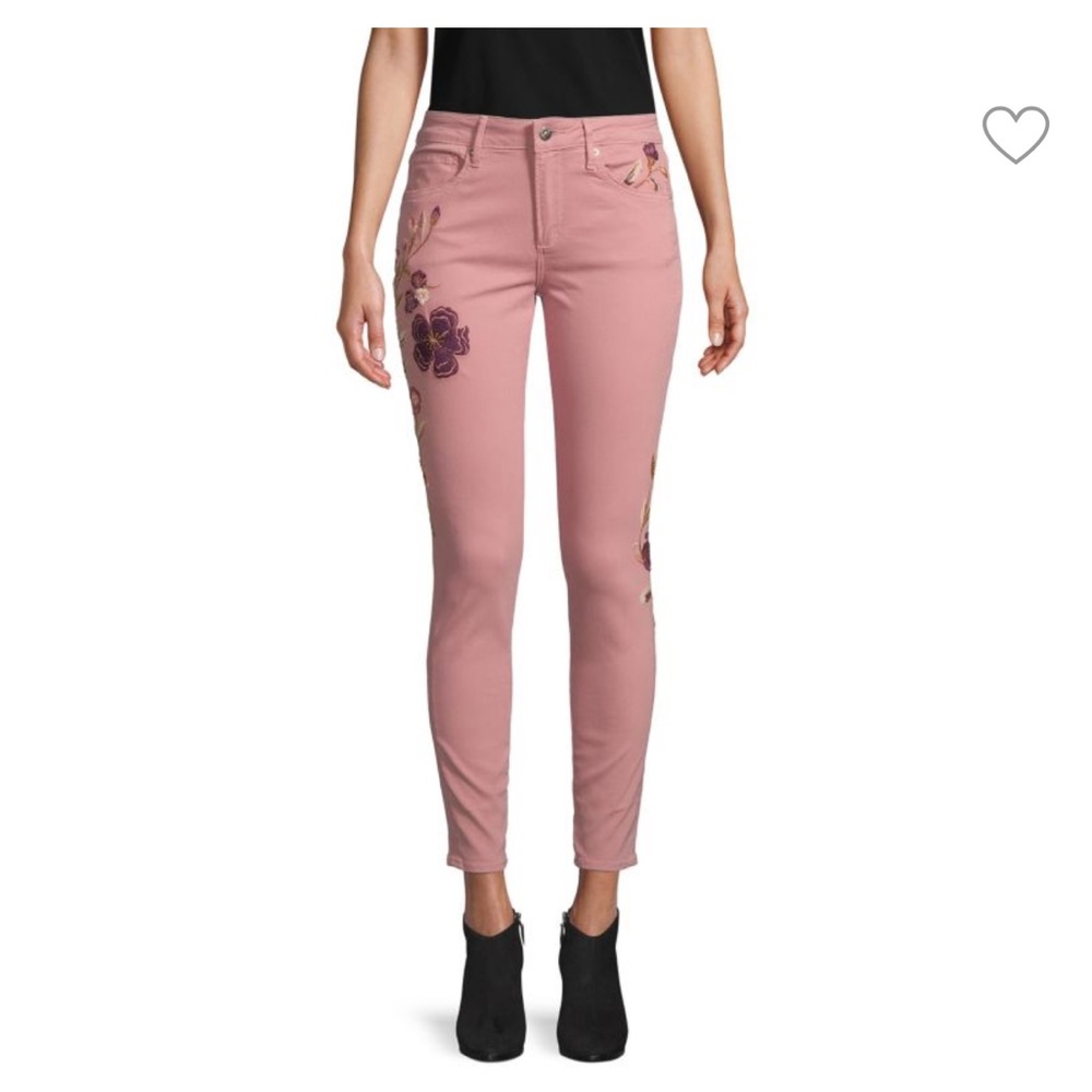 Driftwood Jackie dusty rose pink jeans